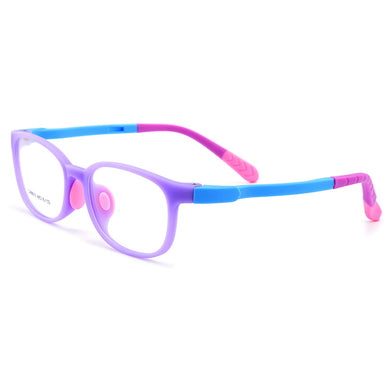 Gmei Optical Children's Glasses Ultra-light Flexible TR90 Silica Gel Comfortable Safe Full Rim Kids Eyeglass Frames CX68010