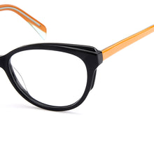 Load image into Gallery viewer, Gmei Optical Stylish Cat Eye Acetate Full Rim Optical Glasses Frame Women Myopia Presbyopia Eyewear With Spring Hinges A174