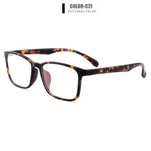 Gmei Optical Ultralight TR90 Glasses Frame Men Prescription Eyeglasses Myopia Optical Frames Square Plastic Eyewear Y1030