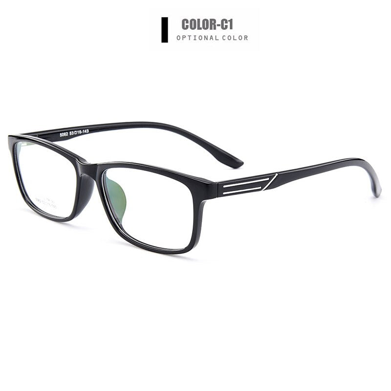 Gmei Optical Urltra-Light TR90 Full Rim Men's Optical Eyeglasses Frames Women's Plastic Myopia Spectacles 5 Colors M5062