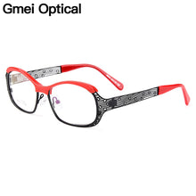 Load image into Gallery viewer, Gmei Optical Oval Ultralight TR90 &amp; Alloy Full Rim Women Optical Eyeglasses Frame For Women Myopia Presbyopia Spectacles M054