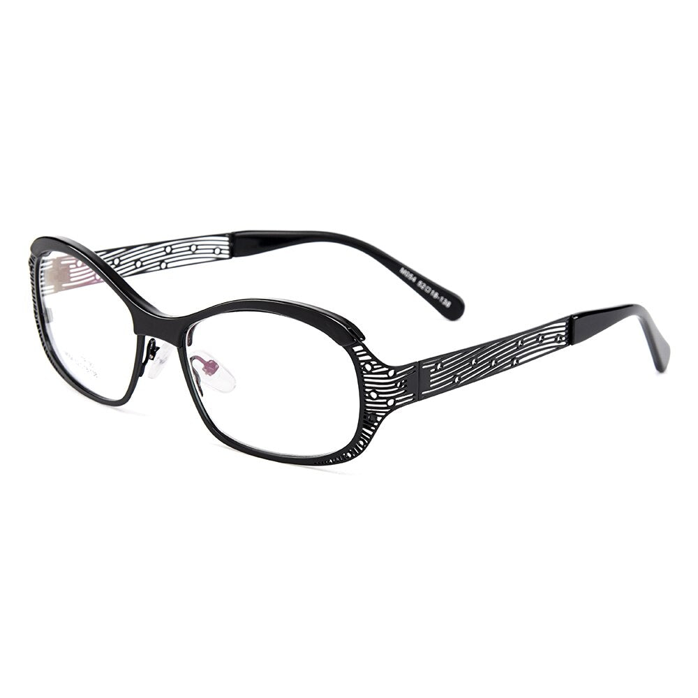 Gmei Optical Oval Ultralight TR90 & Alloy Full Rim Women Optical Eyeglasses Frame For Women Myopia Presbyopia Spectacles M054