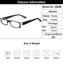 Load image into Gallery viewer, Gmei Optical Plastic Children&#39;s Rectangular Full Rim Glasses Frames Kids Optical Eyewear Frame Children Glasses T8046