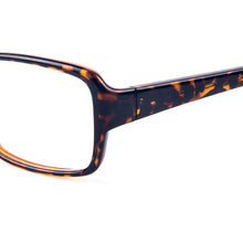 Load image into Gallery viewer, Gmei Optical Plastic Rectangular Full Rim Women&#39;s Glasses Frames Optical Eyewear Frame Tortoiseshell T8015
