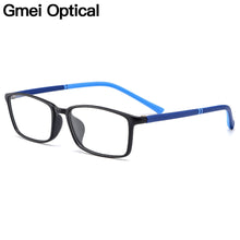 Load image into Gallery viewer, Gmei Optical Plastic Ultralight Glasses Frame Men Prescription Myopia Eyeglasses Optical Frames Women Rectangular Eyewear M2065