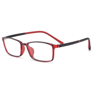 Gmei Optical Plastic Ultralight Glasses Frame Men Prescription Myopia Eyeglasses Optical Frames Women Rectangular Eyewear M2065