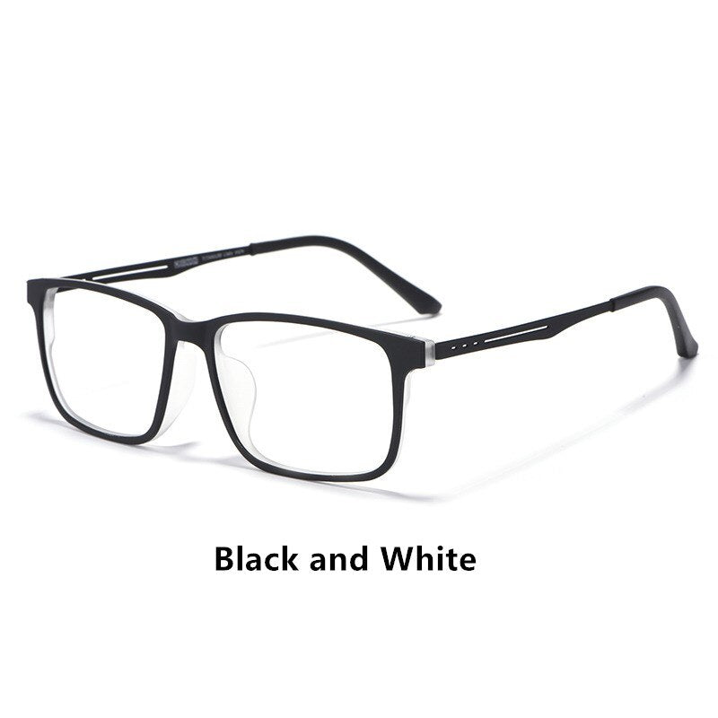 Gmei Optical Pure Titanium Glasses Frame For Myopia Glasses Men Light And Comfortable Full Rim Large Size Spectacles Frames 8838