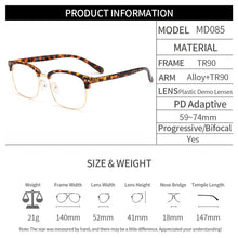 Load image into Gallery viewer, Gmei Optical Retro Classic Plastic Men Glasses Frame Metal Alloy Brand Designer Square Prescription Eyeglasses Frames MD085