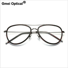 Load image into Gallery viewer, Gmei Optical Retro Decoration Optical Eyeglasses Frames Myopia Metal Alloy Women Men Spectacles Oculos De Grau Eyewear A88011