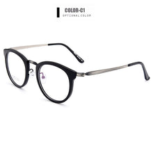 Carica l&#39;immagine nel visualizzatore di Gallery, Gmei Optical Retro Full Rim Round Women Optical Eyeglasses Frames Female Myopia Presbyopia Eyewears 5 Colors Optionals M007