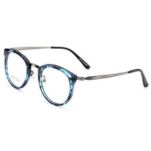 Carica l&#39;immagine nel visualizzatore di Gallery, Gmei Optical Retro Full Rim Round Women Optical Eyeglasses Frames Female Myopia Presbyopia Eyewears 5 Colors Optionals M007