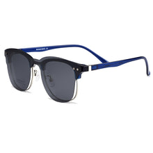 Load image into Gallery viewer, Gmei Optical Retro Men Square Glasses Frame Ultralight Alloy Polarized Clip on Sunglasses Women Optical Eyewear S8476