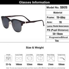 Load image into Gallery viewer, Gmei Optical Retro Men Square Glasses Frame Ultralight Alloy Polarized Clip on Sunglasses Women Optical Eyewear S8476