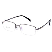 Carica l&#39;immagine nel visualizzatore di Gallery, Gmei Optical S8208 Montatura per occhiali da vista semi-senza montatura in lega di metallo per uomo Occhiali da vista ottici 
