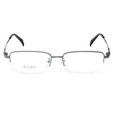 Load image into Gallery viewer, Gmei Optical S8214 Alloy Metal Semi-Rimless Eyeglasses Frame for Men Prescription Optical Eyewear Glasses