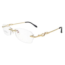 Load image into Gallery viewer, Gmei Optical S8304 Rimless Eyeglasses Frame for Women Rimless Eyewear Glasses