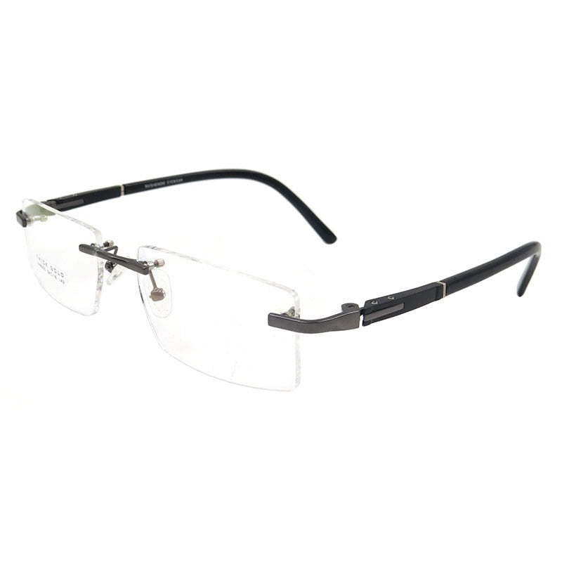 Gmei Optical S8305 Rimless Eyeglasses Frame for men Rimless Eyewear Gl ...
