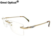 Carica l&#39;immagine nel visualizzatore di Gallery, Gmei Optical S8314 Montatura per occhiali senza montatura da uomo Occhiali senza montatura 