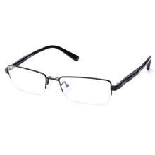 Load image into Gallery viewer, Gmei Optical S9052 Polarized Clip-On Eyeglasses Frame Alloy Full Rim Rectangular Glasses Frame