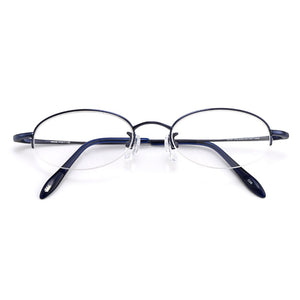 Gmei Optical Semi Rimless Pure Titanium Women Glasses Frame Small Face Suitable Prescription Spectacles Frames Eyewear W8005