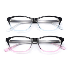 Load image into Gallery viewer, Gmei Optical Stylish Oval Full Rim Plastic Glasses Frame For Women&#39;s Myopia Presbyopia Reading Prescription Eyeglasses H8012