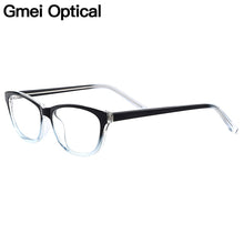 Load image into Gallery viewer, Gmei Optical Stylish Oval Full Rim Plastic Glasses Frame For Women&#39;s Myopia Presbyopia Reading Prescription Eyeglasses H8012