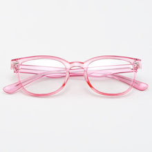 Load image into Gallery viewer, Gmei Optical Stylish Oval Pink Transparent Brand Designer Women Glasses Frames Prescription Eyeglasses Optical Eyewear H8034