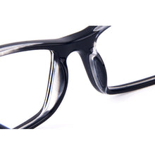 Carica l&#39;immagine nel visualizzatore di Gallery, Gmei Optical Stylish Plastic Rectangular Men Full Rim Glasses Frames Black Hypoallergenic Women&#39;s Eyeglasses Frame T8011