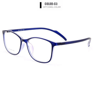 Gmei Optical Stylish Ultralight TR90 Glasses Frame Women Prescription Eyeglasses Myopia Optical Frames Plastic Eyewear Y1021