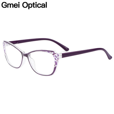 Gmei Optical Stylish Ultralight TR90 Oval Women Optical Glasses Frame For Myopia Prescription Eyeglasses Women Eyewear M1814