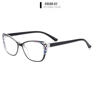 Gmei Optical Stylish Ultralight TR90 Oval Women Optical Glasses Frame For Myopia Prescription Eyeglasses Women Eyewear M1814