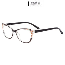 Load image into Gallery viewer, Gmei Optical Stylish Ultralight TR90 Oval Women Optical Glasses Frame For Myopia Prescription Eyeglasses Women Eyewear M1814