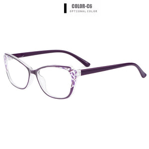 Gmei Optical Stylish Ultralight TR90 Oval Women Optical Glasses Frame For Myopia Prescription Eyeglasses Women Eyewear M1814