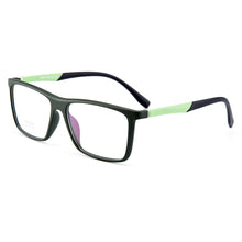 Carica l&#39;immagine nel visualizzatore di Gallery, Gmei Optical Stylish Ultralight TR90 Rectangular Full Rim Optical Glasses Frames For Men Women Myopia Presbyopia Oculos M5097