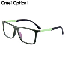 Carica l&#39;immagine nel visualizzatore di Gallery, Gmei Optical Stylish Ultralight TR90 Rectangular Full Rim Optical Glasses Frames For Men Women Myopia Presbyopia Oculos M5097