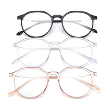 Carica l&#39;immagine nel visualizzatore di Gallery, Gmei Optical Stylish Ultralight TR90 Round Women Prescription Glasses Frame For Myopia Optical Spectacles Women Eyewear M3060