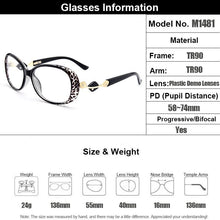 Load image into Gallery viewer, Gmei Optical Stylish Urltra-Light TR90 Full Rim Women Optical Eyeglasses Frames Female Plastic Myopia Presbyopia Eyewears M1481