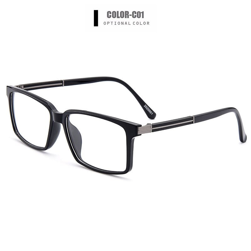 Gmei Optical Stylish Urltra-Light TR90 Rectangular Full Rim Men Optical Eyeglasses Frames Women Myopia Presbyopia Eyewear M20230