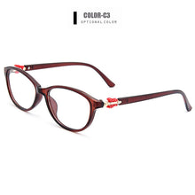 Load image into Gallery viewer, Gmei Optical Stylish Urltra-Light TR90 Women Oval Full Rim Optical Eyeglasses Frames Female Plastic Myopia Spectacles M1530