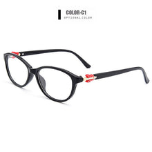 Load image into Gallery viewer, Gmei Optical Stylish Urltra-Light TR90 Women Oval Full Rim Optical Eyeglasses Frames Female Plastic Myopia Spectacles M1530