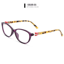 Load image into Gallery viewer, Gmei Optical Stylish Urltra-Light TR90 Women Oval Full Rim Optical Eyeglasses Frames Female Plastic Myopia Spectacles M1530