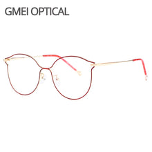 Load image into Gallery viewer, Gmei Optical Stylish Urltra-Light Titanium Alloy Women Full Rim Glasses Frames For Myopia Reading Prescription Eyeglasses M18042