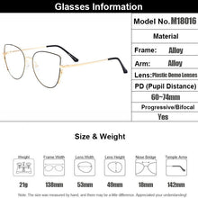 Load image into Gallery viewer, Gmei Optical Stylish Urltra-Light Titanium Alloy Women Square Full Rim Glasses Frames For Myopia Prescription Eyeglasses M18016