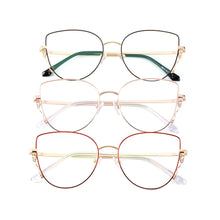 Load image into Gallery viewer, Gmei Optical Stylish Urltra-Light Titanium Alloy Women Square Full Rim Glasses Frames For Myopia Prescription Eyeglasses M18016
