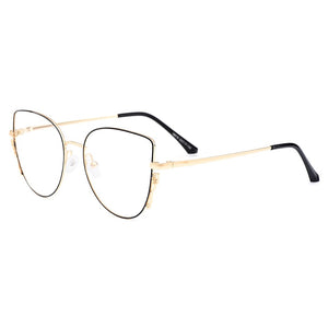 Gmei Optical Stylish Urltra-Light Titanium Alloy Women Square Full Rim Glasses Frames For Myopia Prescription Eyeglasses M18016