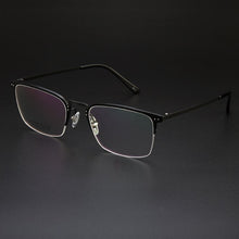 Load image into Gallery viewer, Gmei Optical Titanium Alloy Half-Rim Presciption Eyeglasses Frames For Men &amp; Women Myopia Eyewear Hyperopia Spectacles LF2023