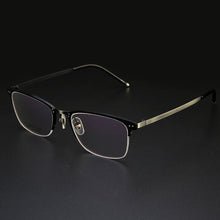 Load image into Gallery viewer, Gmei Optical Titanium Alloy Half-Rim Presciption Eyeglasses Frames For Men &amp; Women Myopia Eyewear Hyperopia Spectacles LF2027