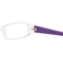 Load image into Gallery viewer, Gmei Optical Transparent Rectangular Full Rim Plastic Kid&#39;s Glasses Frames For Myopia Presbyopia Prescription Eyeglasses H8001