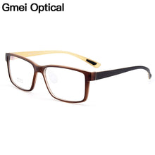 Carica l&#39;immagine nel visualizzatore di Gallery, Gmei Optical Trendy Ultralight TR90 Full Rim Montature per occhiali ottici per uomo Donna Miopia Presbiopia Occhiali Oculos M5107 