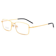 Load image into Gallery viewer, Gmei Optical Ultralight 100% Pure Titanium Full Rim Glasses Frame For Business Men Myopia Reading Prescription Spectacles LR8980